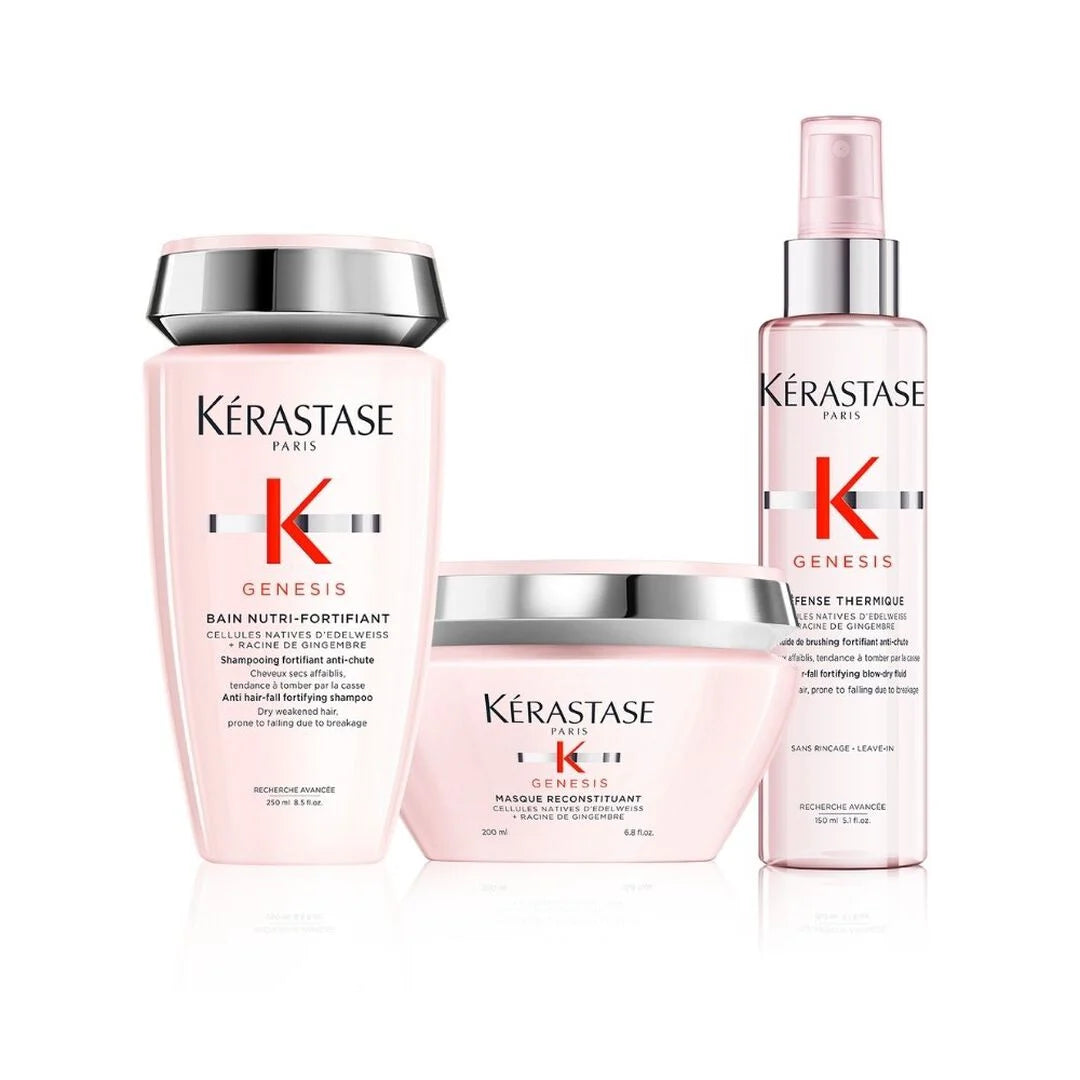 Kerastase Genesis - Anti Hair Fall Routine for Medium to Thick Hair