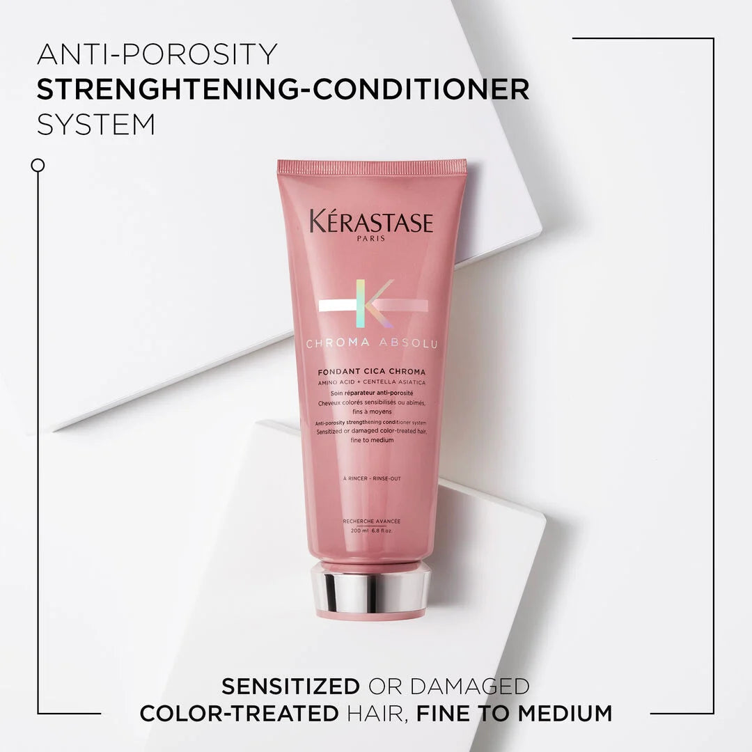 Kerastase Chroma Absolu - Regime for Fine Coloured Hair Bundle
