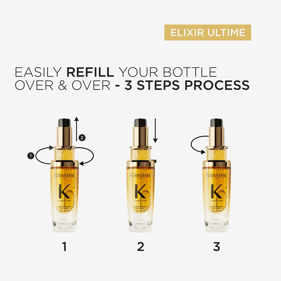 Kérastase Elixir Ultime Trio Hydrating Trio for Dull Hair - Mother's Day Gift Set
