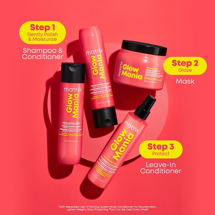Matrix Glow Mania Colour Protecting Shampoo - 300ml