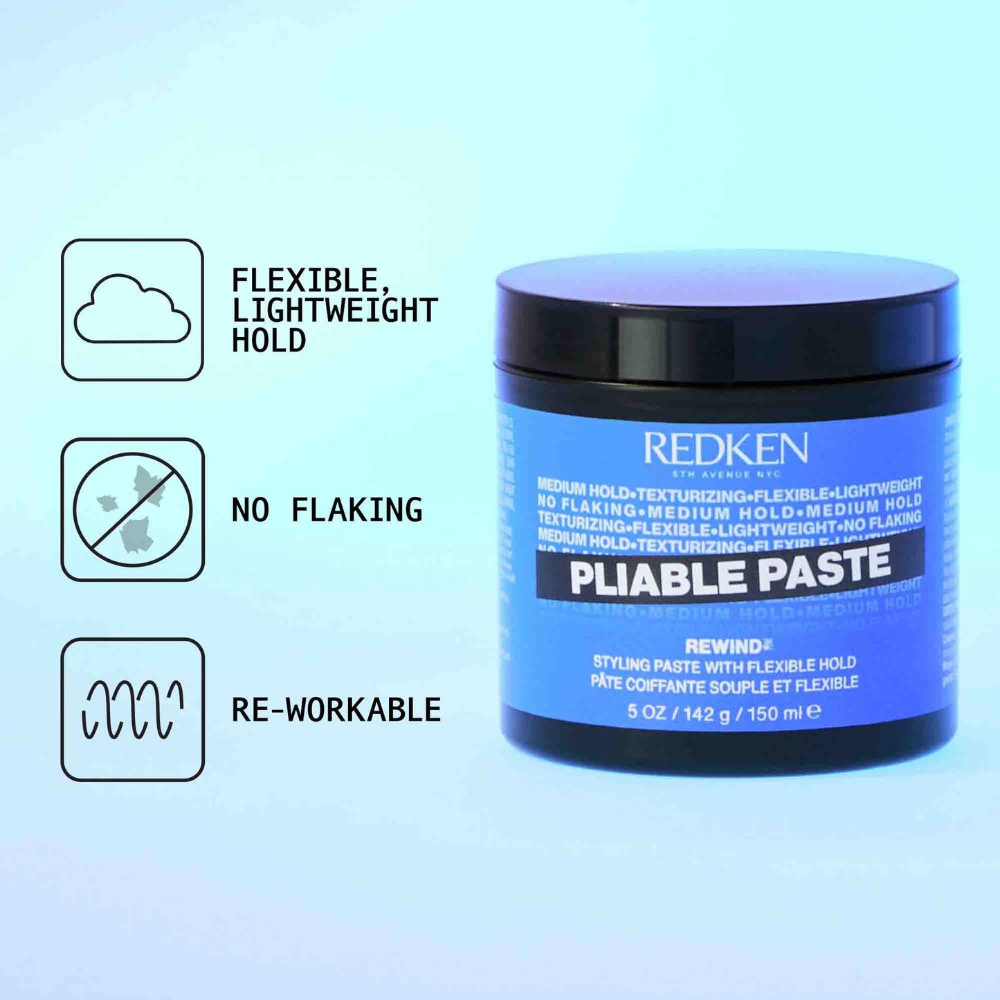 Redken Pliable Paste Rewind - 150ml