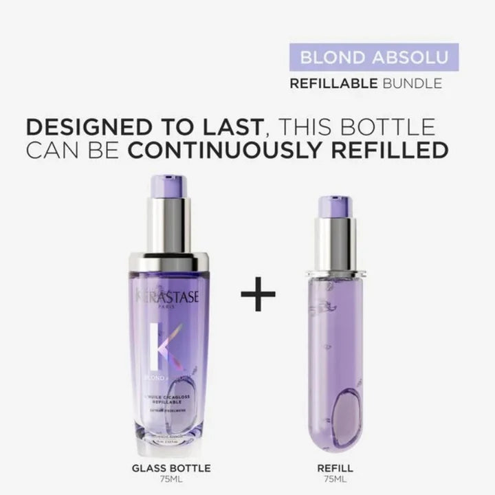 Kerastase Blond Absolu Cicagloss Hair Oil 75ml - Refillable