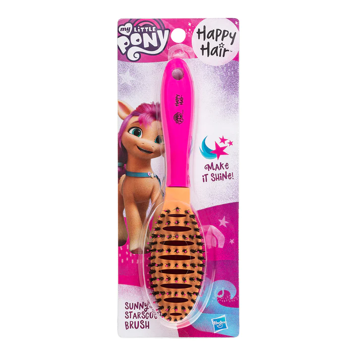 Happy Hair Brush - mini my little pony