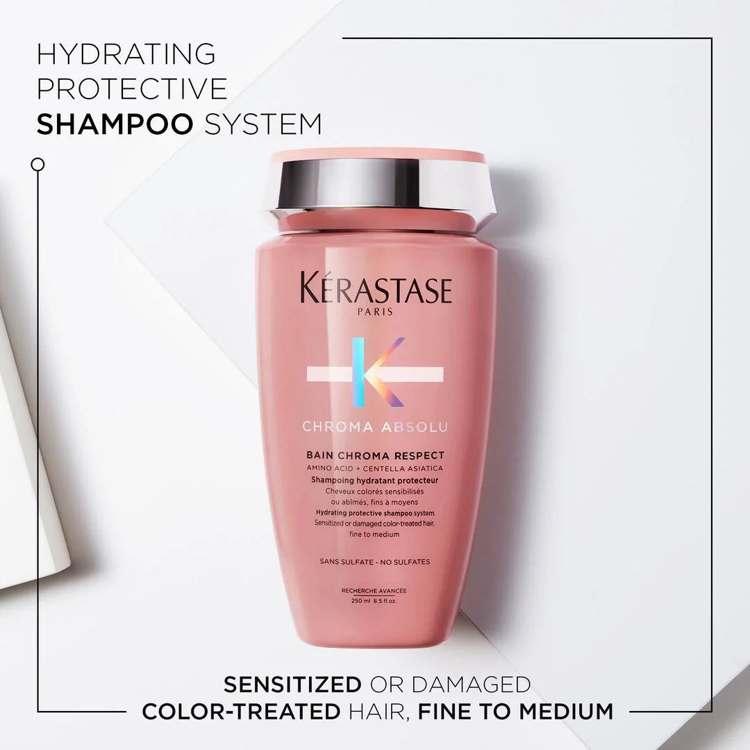 Kerastase Chroma Absolu - Regime for Fine Coloured Hair Bundle