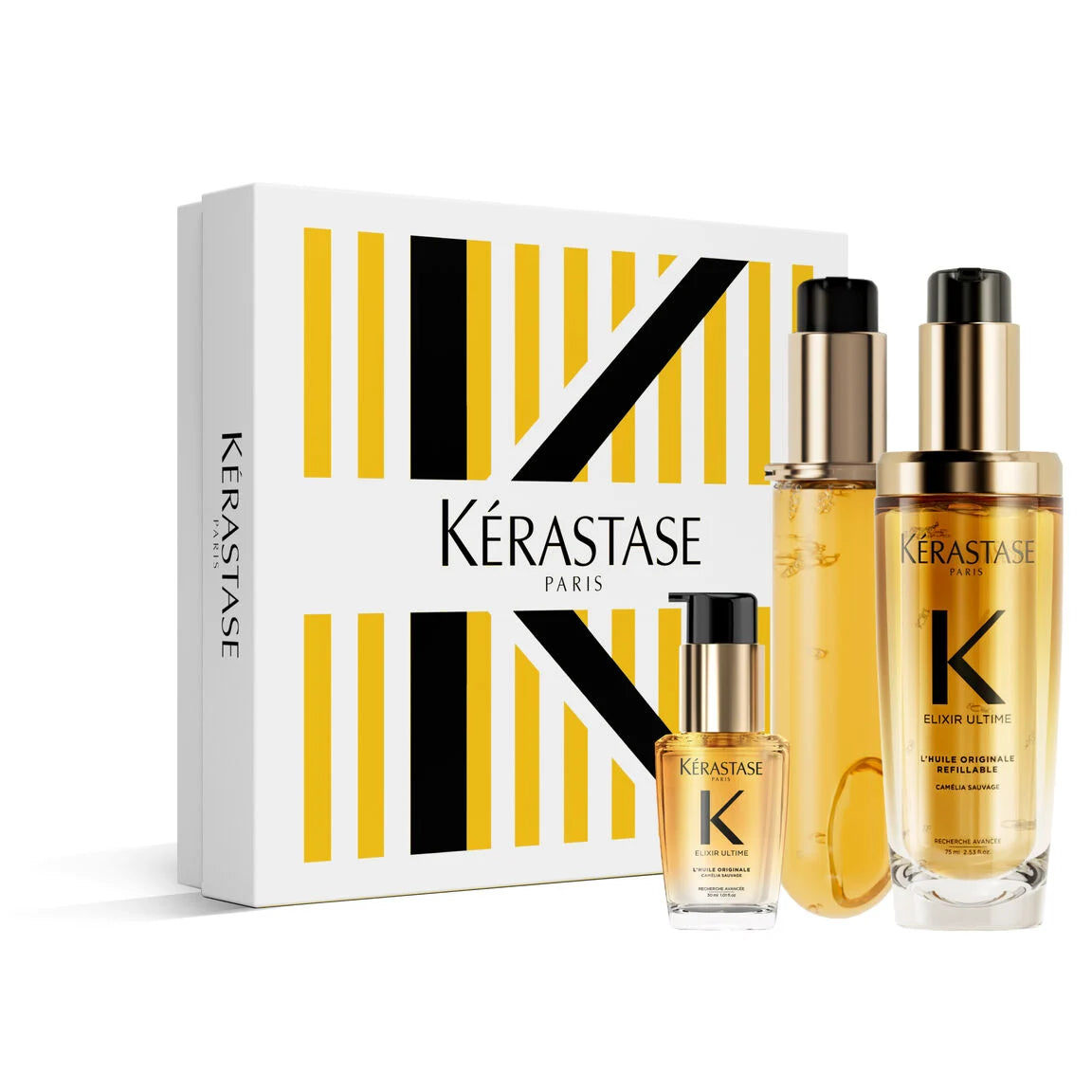 Kérastase Elixir Ultime Trio Hydrating Trio for Dull Hair - Mother's Day Gift Set