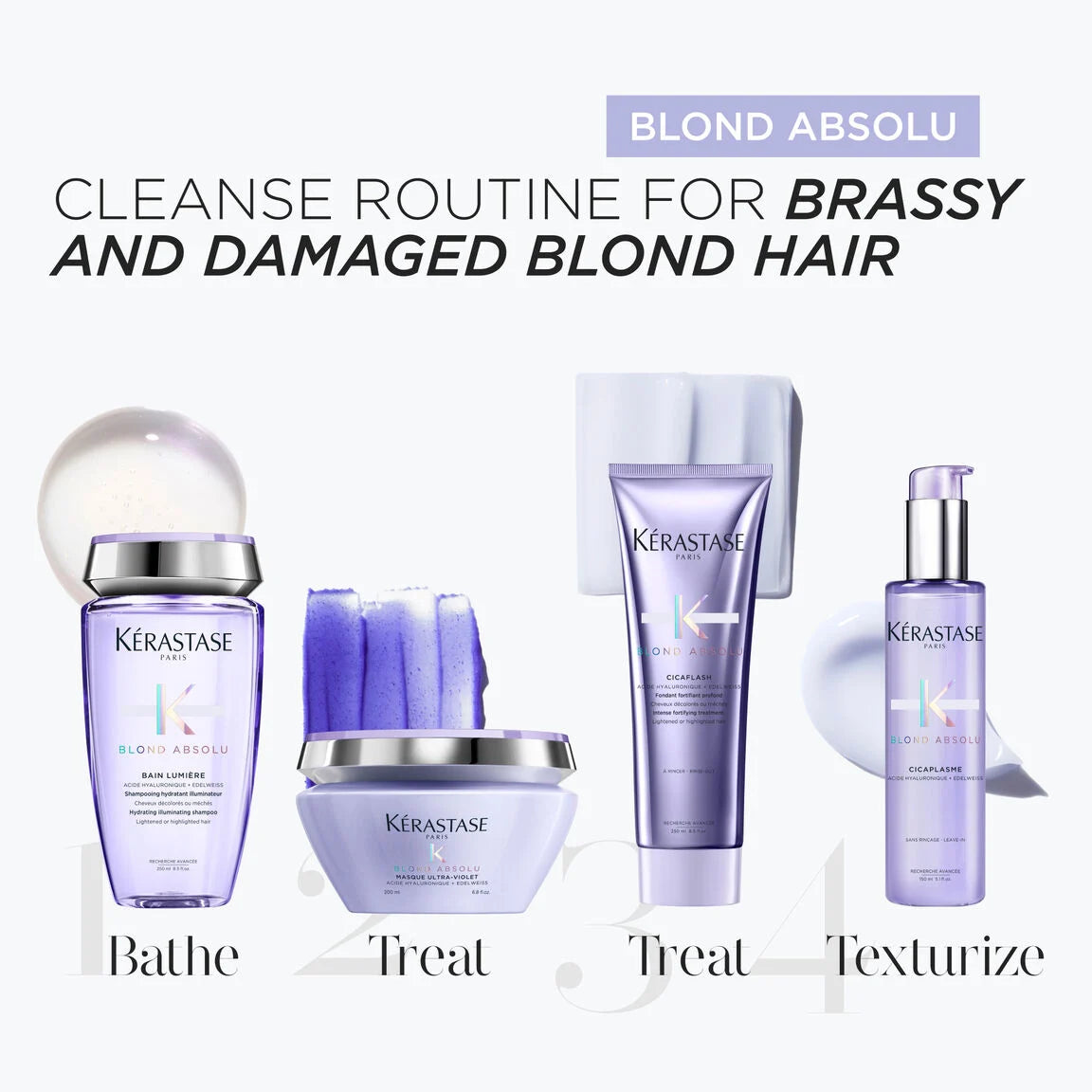 Kerastase Blond Absolu - Cleanse Regime Bundle