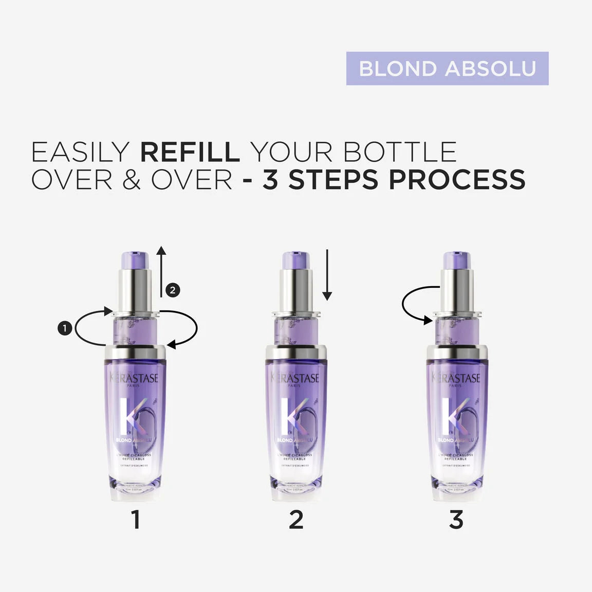 Kérastase Blond Absolu Hydrating Trio for Lightened Hair - Mother's Day Gift Set