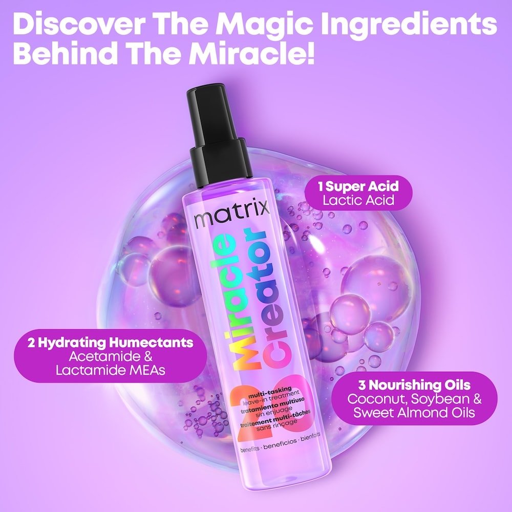 Matrix Total Results Miracle Creator Multi-Tasking Leave In Treatment - 200ml