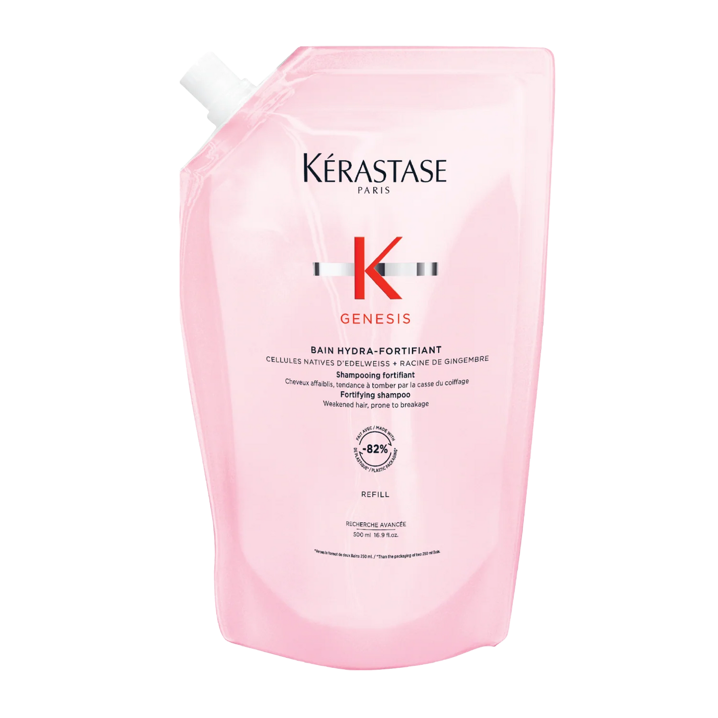 Kerastase Genesis Bain Hydra-Fortifying Shampoo - 500ml REFILL