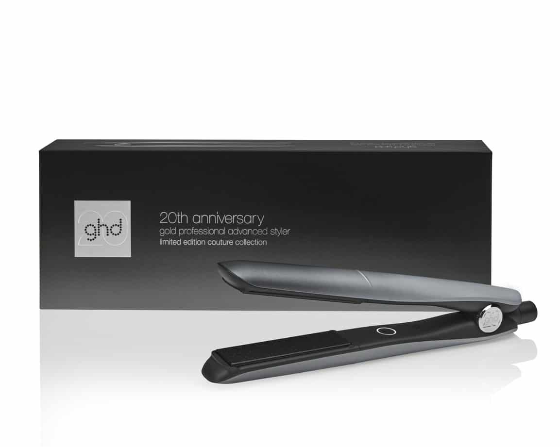 ghd 20th anniversary gold styler in ombre chrome | Tanglez Hair Studio