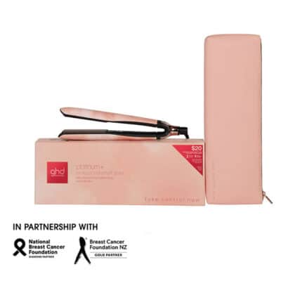 ghd platinum+ in pink peach – ‘take control now’ limited edition